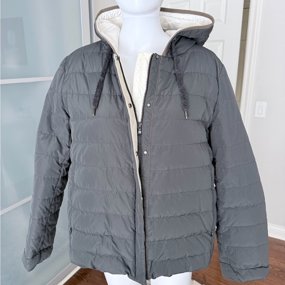 Brunello Cucinelli Goose Down Puffer Jacket 
IT 48 – Made in Italy